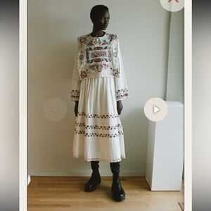 Sea New York- Alicia Skirt- Crème- Sz Xl